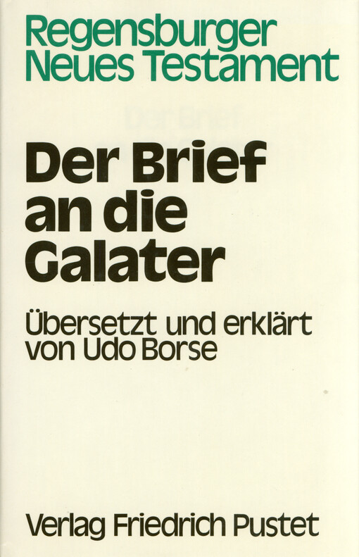 Der Brief an die Galater