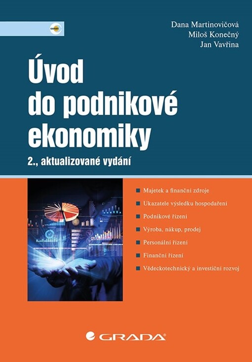 Úvod do podnikové ekonomiky | Martinovičová Dana, Konečný Miloš, Vavřina Jan - e-kniha