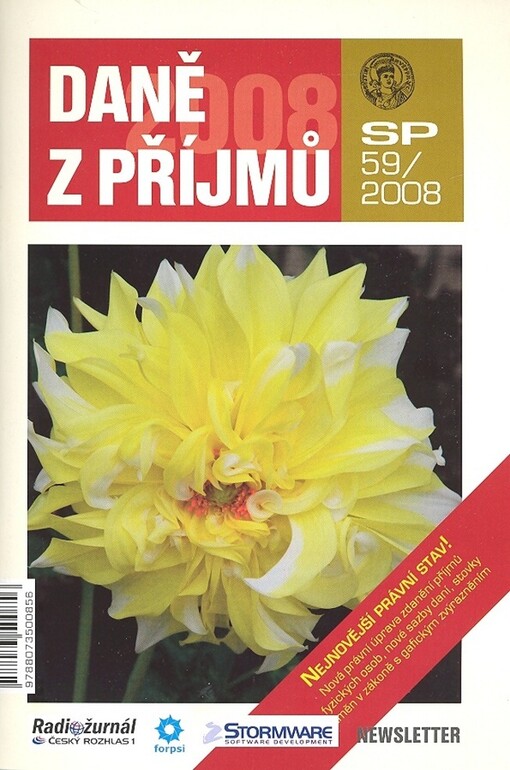 Daně z příjmů 2008