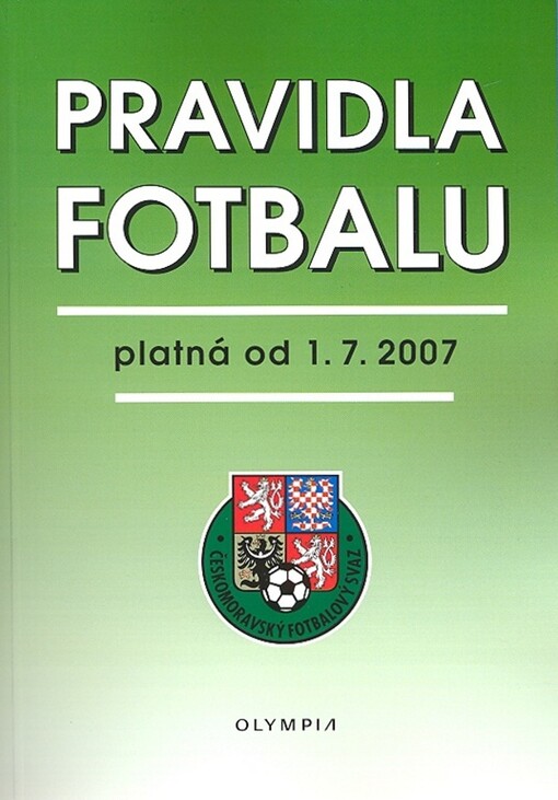 Pravidla fotbalu platná od 1.7.2007