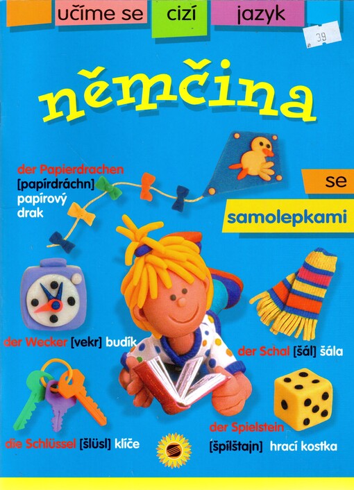 Učíme se cizí jazyk : němčina se samolepkami