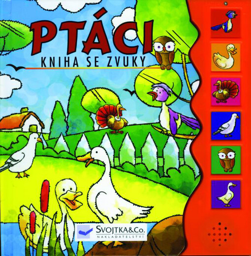 Ptáci - kniha se zvuky