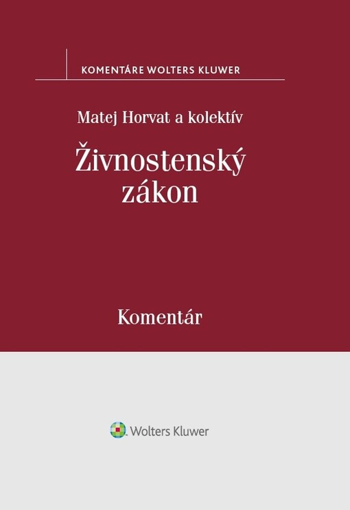 Živnostenský zákon :komentár /