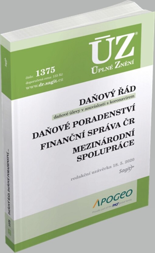 ÚZ č. 1375 Daňový řád, Daňové poradenství, Finanční správa ČR, Mezinárodní spolupráce