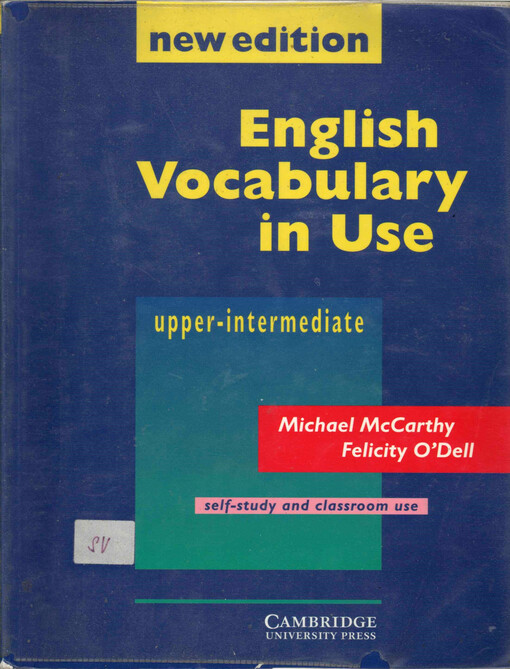 English vocabulary in use. Upper-intermediate