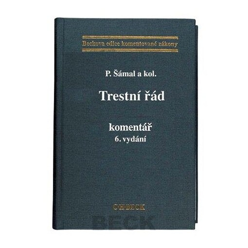 Trestní řád: komentář