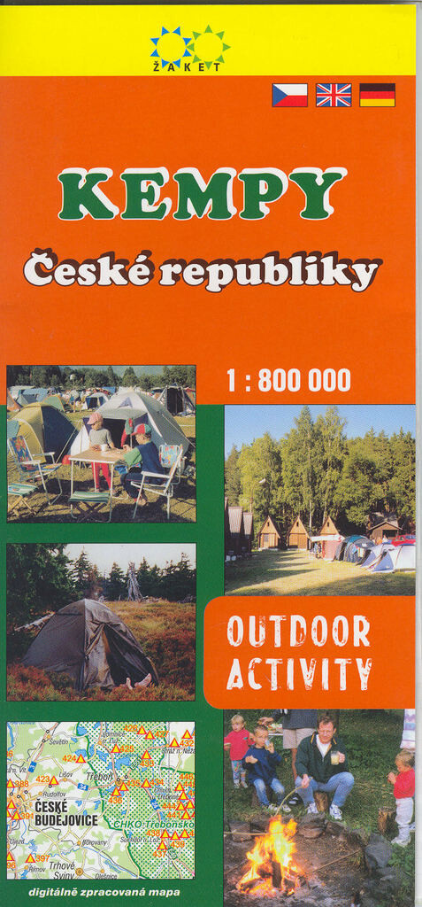 Kempy České republikydigitálně zpracovaná mapa
