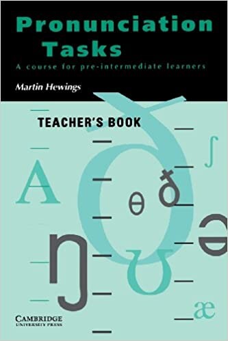 Pronunciation tasks : a course for pre-intermediate learners : Teacher's book