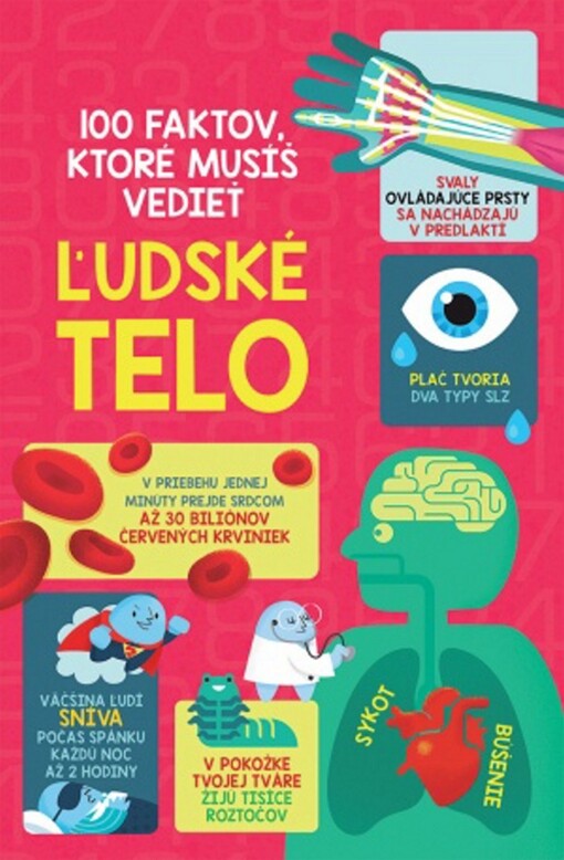 100 faktov, ktoré musíš vedieť - Ľudské telo