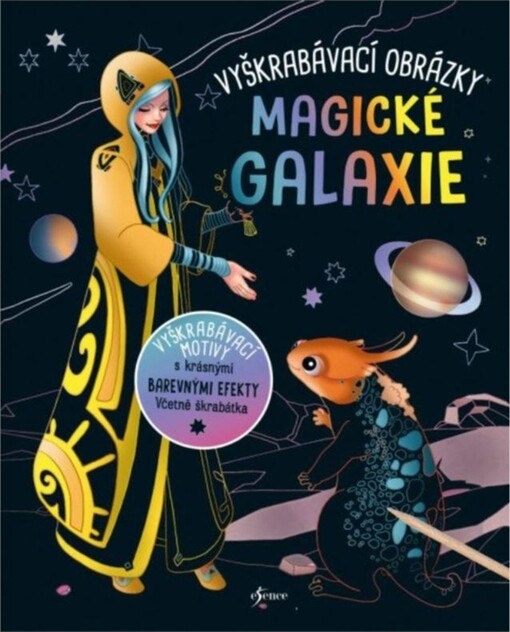 Vyškrabávací obrázky - Magické galaxie
