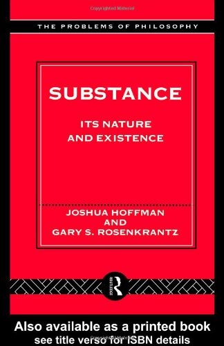 Substance :its nature and existence