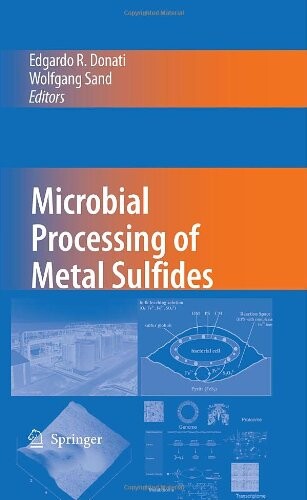 Microbial processing of metal sulfides