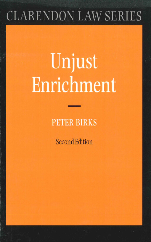 Unjust enrichment