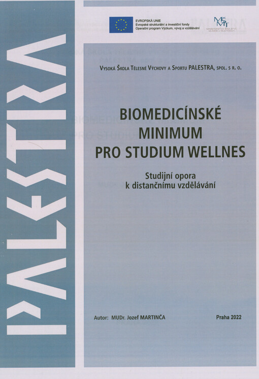 Biomedicínské minimum pro studium wellness
