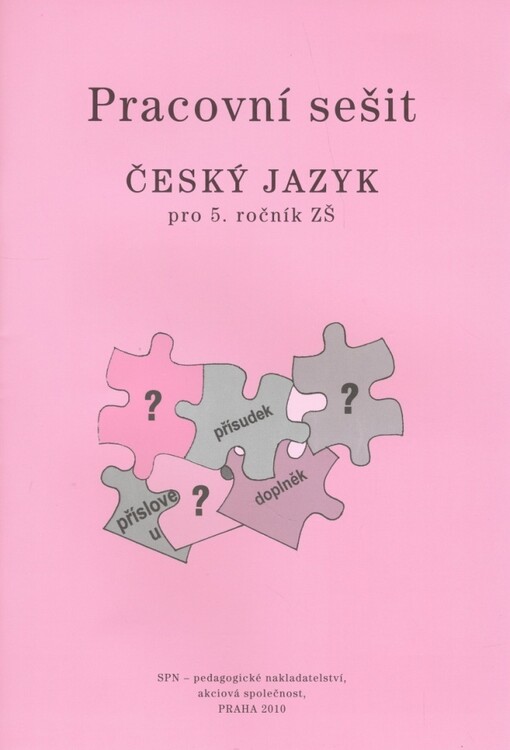 Český jazyk 5 pro základní školy, pracovní sešit