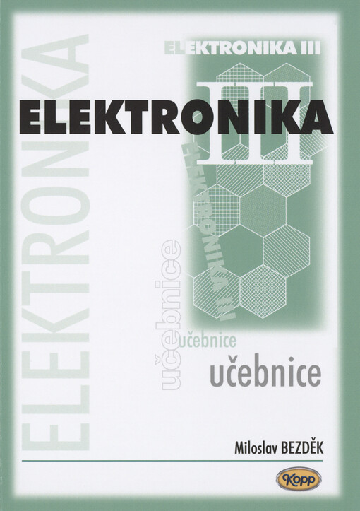 Elektronika III : učebnice