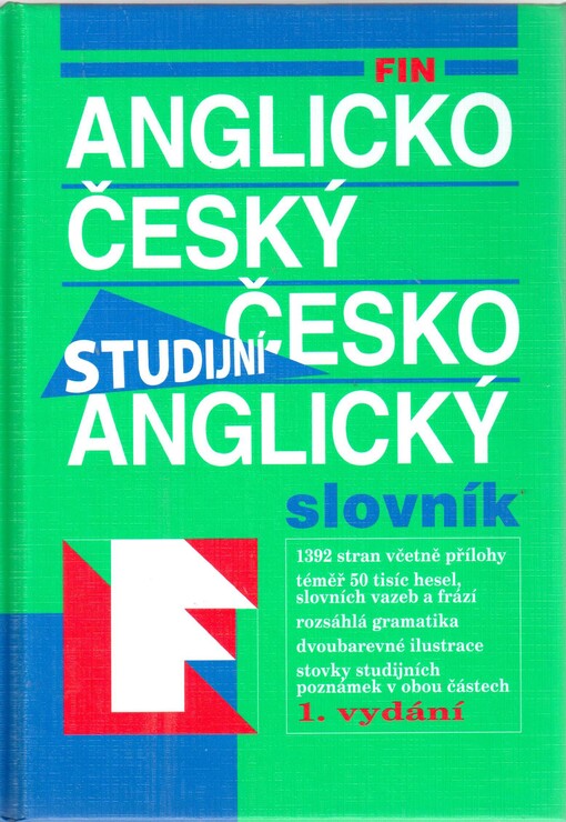 Anglicko-český, česko-anglický studijní slovník