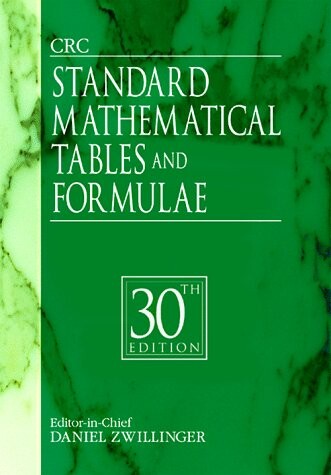 Standard mathematical tables and formulae