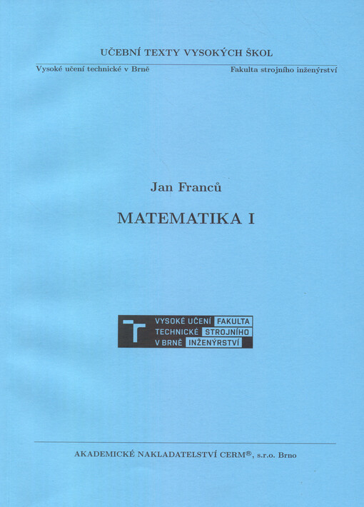 Matematika 1