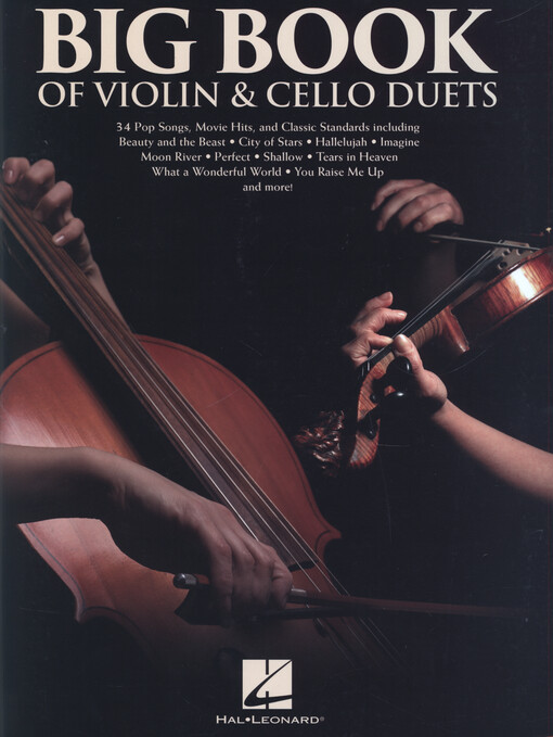 Hal Leonard Big Book Violin & Cello Duets