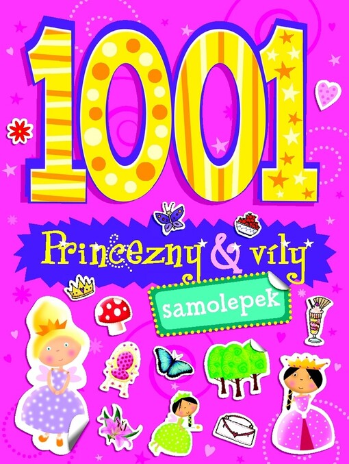 1001 samolepek - princezny a víly