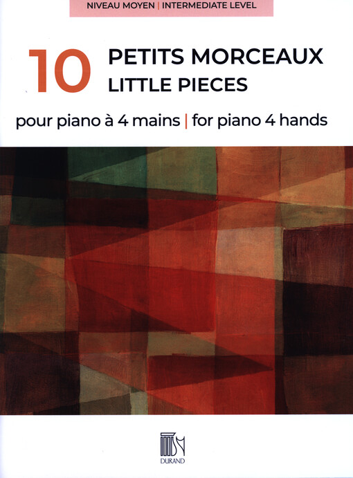 10 petits morceaux pour piano à 4 mains