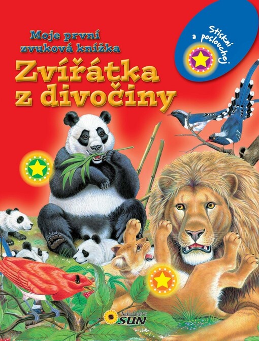 Moje první zvuková knížka - Zvířátka z divočiny