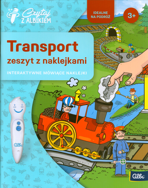 Transport : zeszyt z naklejkami