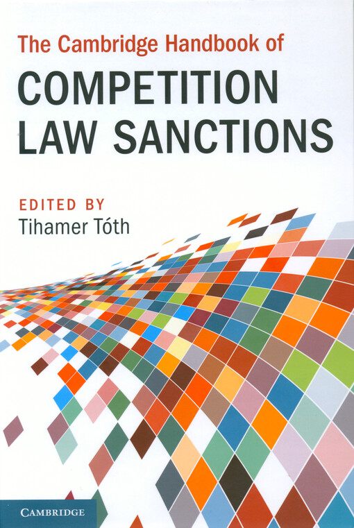 The Cambridge handbook of competition law sanctions