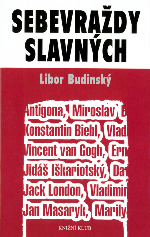 Sebevraždy slavných, Vyd. 3.