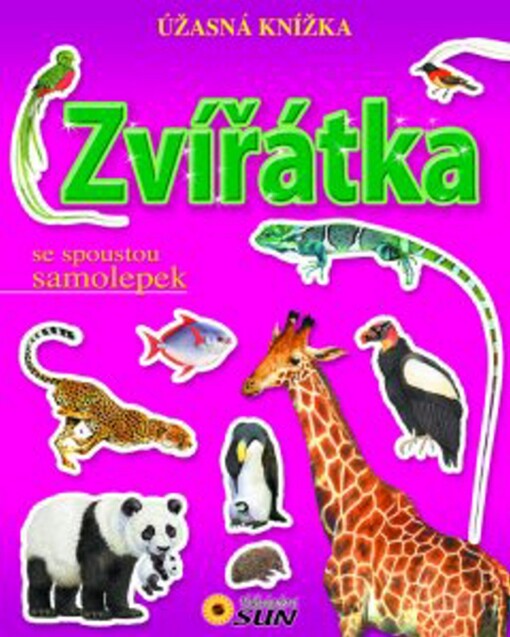 Vláček plný zvířátek - barvy