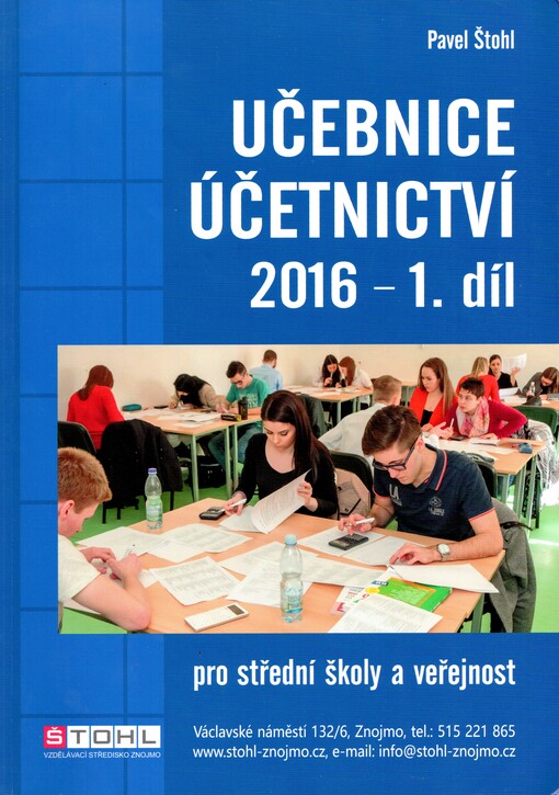 Učebnice Účetnictví 2016 - I. díl