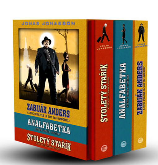 3 x Jonasson: Stoletý stařík + Analfabetka + Zabiják Anders