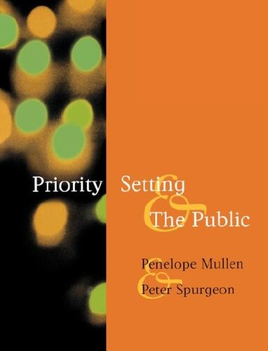 PRIORITY SETTING AND THE PUBLIC