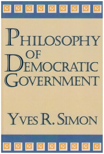 Philosophy of democratic government