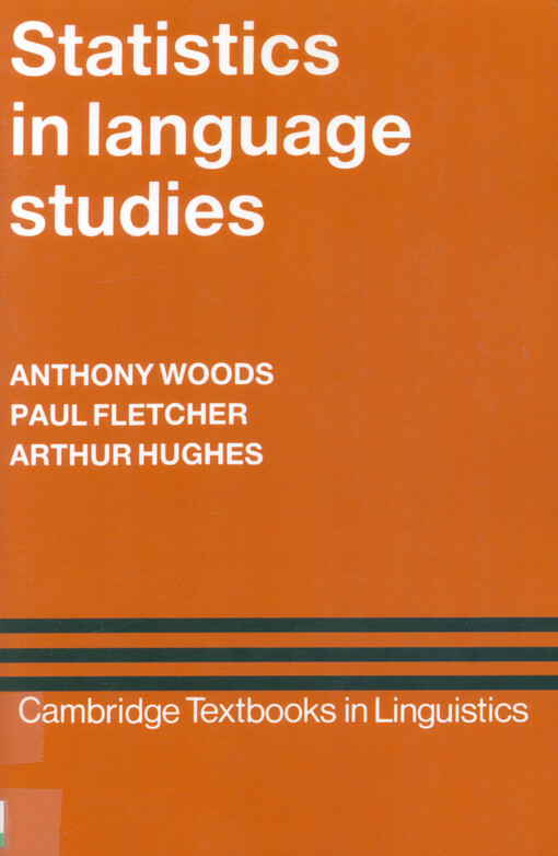 Statistics in language studies