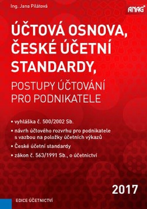 Účtová osnova, České účetní standardy
