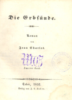 Die Erbsünde. 2. Band