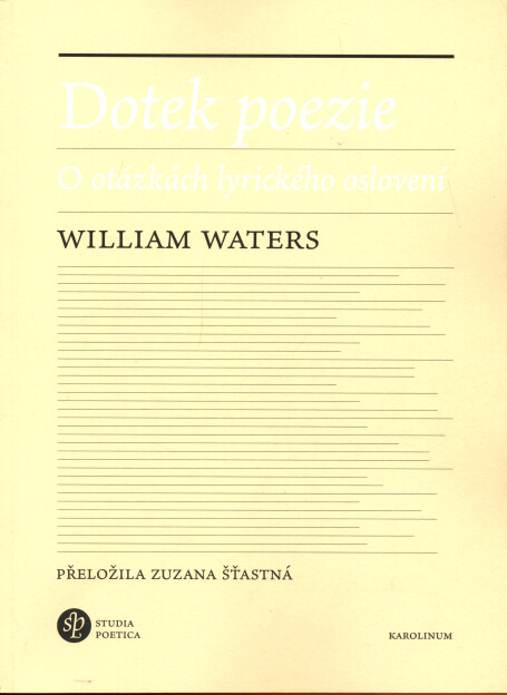 Dotek poezie : o otázkách lyrického oslovení