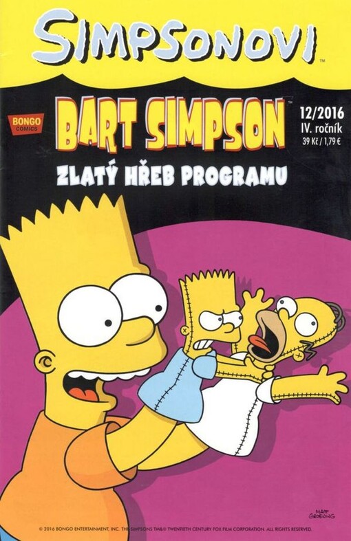 Bart Simpson 2016/12: Zlatý hřeb programu