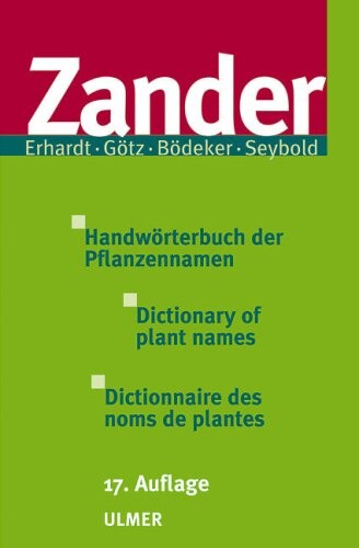 Handwörterbuch der Pflanzennamen