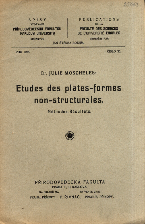 Etudes des plates-formes non-structurales : methodes-résultats