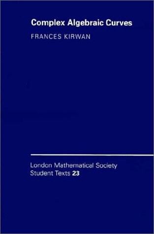 Complex algebraic curves