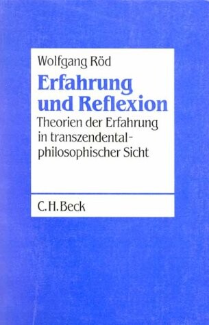 Erfahrung und Reflexion: Theorien der Erfahrung in transzendentalphilosophischer Sicht (German Edition)