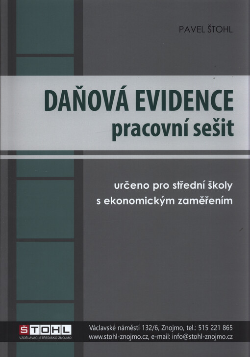 Daňová evidence : pracovní sešit