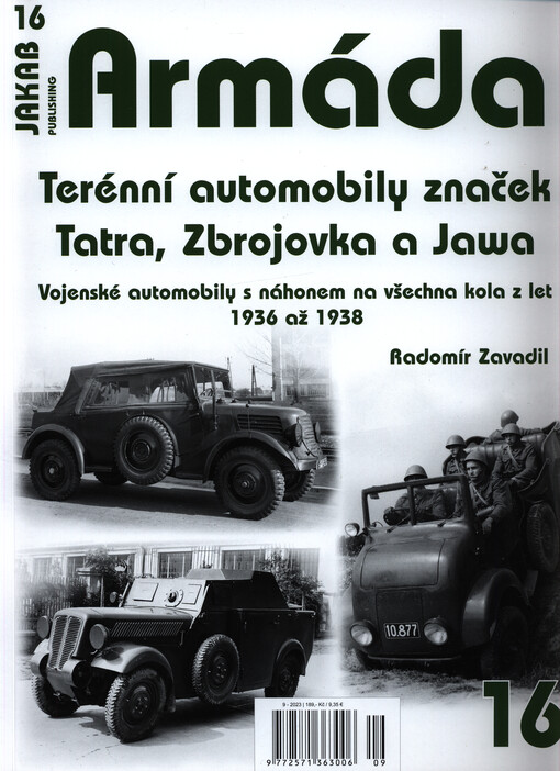 Terénní automobily značek Tatra, Zbrojovka a Jawa : vojenské automobily s náhonem na všechna kola z let 1936 až 1938