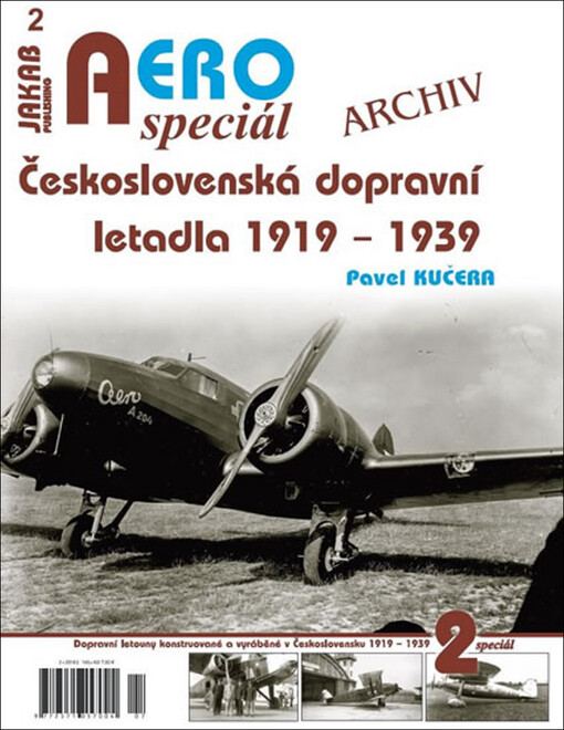 AEROspeciál 1 - Československá dopravní letadla 1919-1939