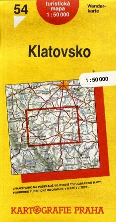 Klatovskosoubor turistických map