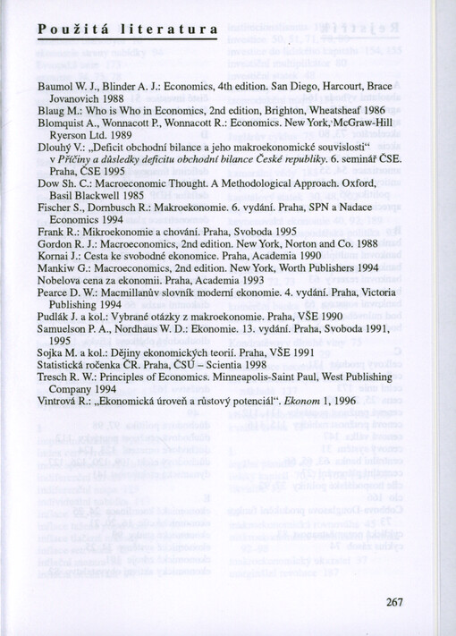 Malá encyklopedie moderní ekonomie