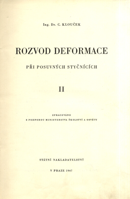 Rozvod deformace